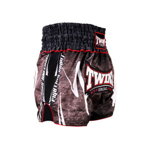 Short Muay Thai | Short Twins Special | Noir et marron