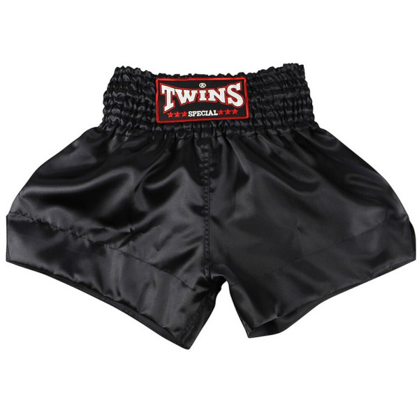 Short Muay Thai TWINS | Noir | TTE