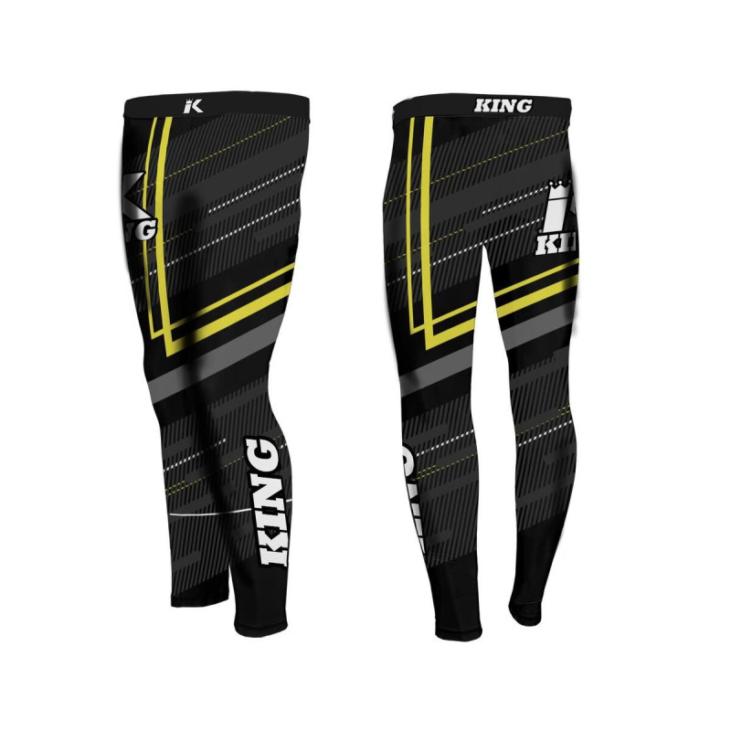 Spat King Pro Boxing | Noir/Gris/Jaune | Blade