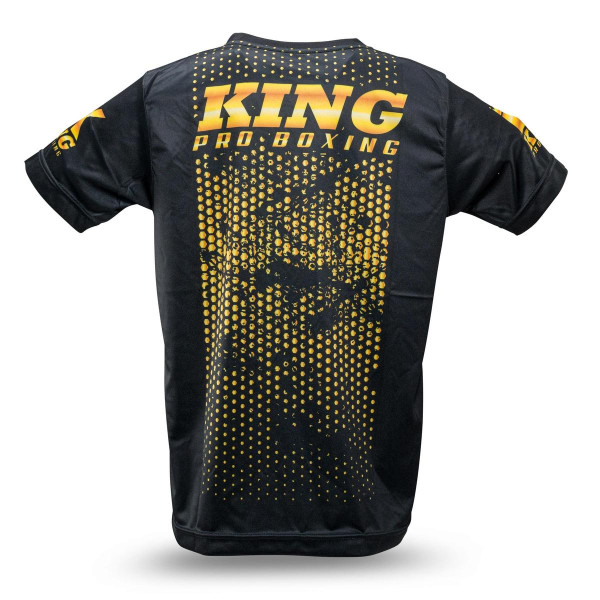 T-Shirt Enfant King Pro Boxing | Noir/Orange | Youth Hexagon