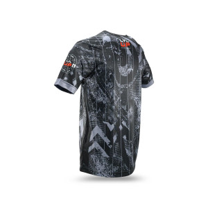 T-Shirt LVL UP | Noir/Gris/Blanc/Rouge | Stadium