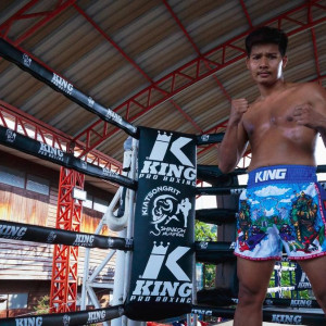 Short Muay Thai King Pro Boxing | Multicolor | KPB Thailand