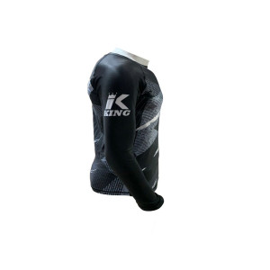 Rashguard King Pro Boxing | Noir/Gris/Blanc | Shadow