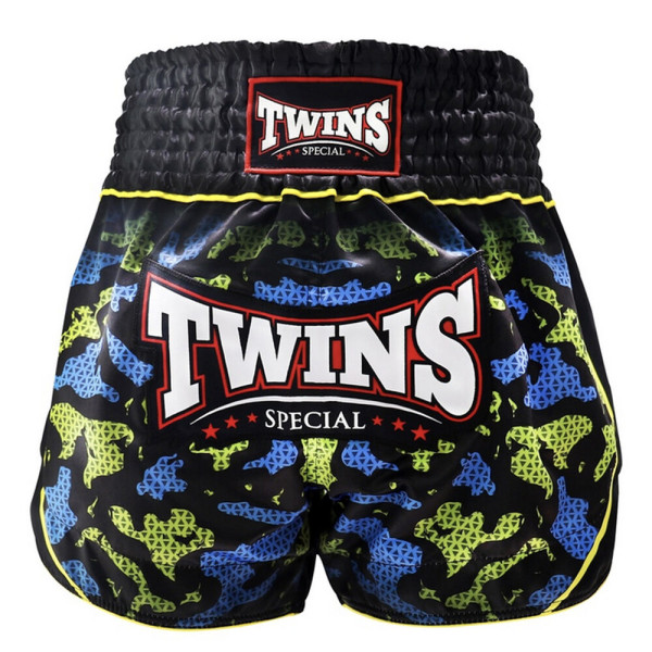 Short Muay Thai TWINS | Black/Blue/Green/White/Red | TWINS SHORTS