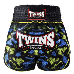 Short Muay Thai TWINS | Black/Blue/Green/White/Red | TWINS SHORTS