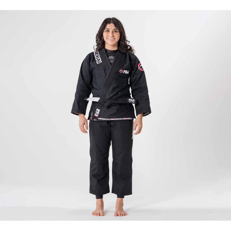 Kimono JJB Femme Fuji Sports | Sekai 2.0 | Noir Rose
