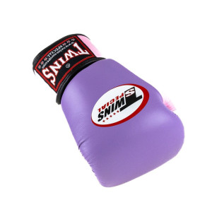 Gants de Boxe TWINS | BGVL-3  | Rose et Violet | Cuir de vachette