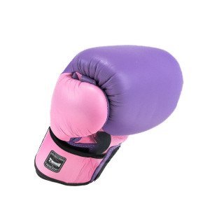 Gants de Boxe TWINS | BGVL-3  | Rose et Violet | Cuir de vachette