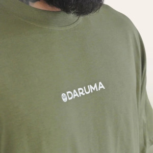T-Shirt Daruma Green Store | Vert Kaki | Classic Oversized