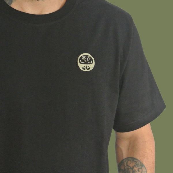 T-Shirt Daruma Green Store | Noir | Classic