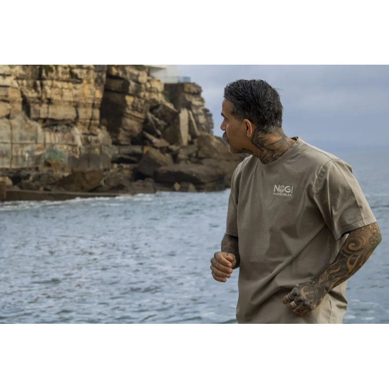 T-Shirt Daruma Green Store | Sable | Dune Vintage Look