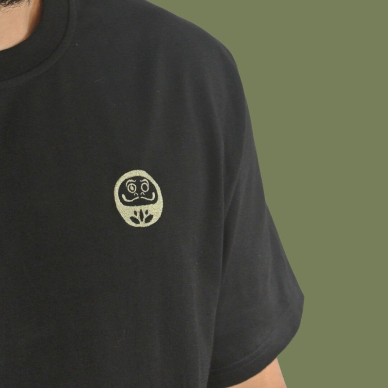 T-Shirt Daruma Green Store | Noir | Classic