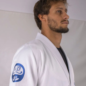 Kimono JJB Bambou Daruma Green Store | Classic | Blanc/Bleu
