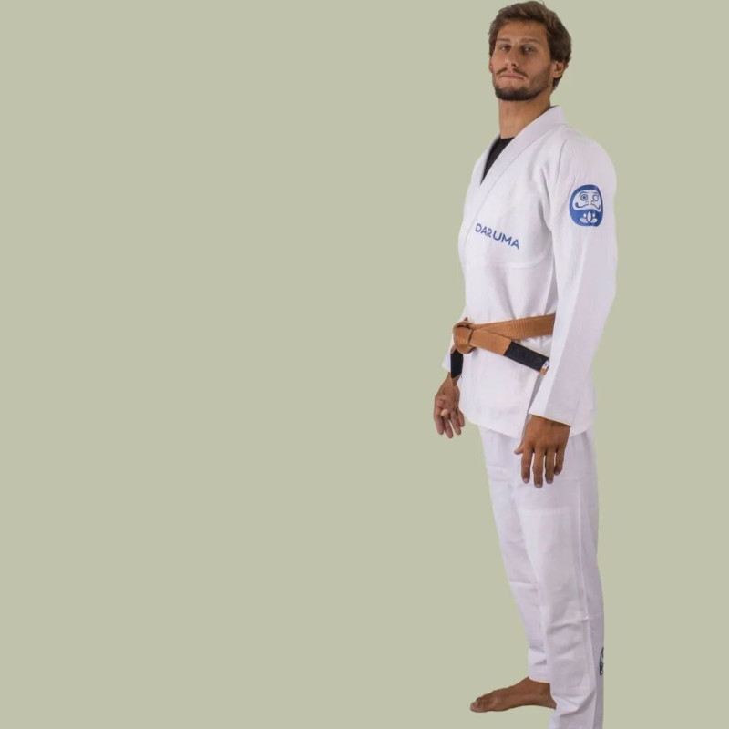 Kimono JJB Bambou Daruma Green Store | Classic | Blanc/Bleu