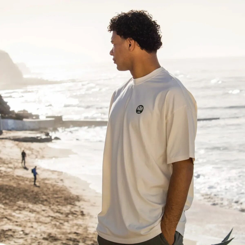 T-Shirt JJB Coton Bio Daruma | United in BJJ | Blanc Naturel