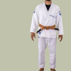 Kimono JJB Bambou Daruma Green Store | Classic | Blanc/Bleu