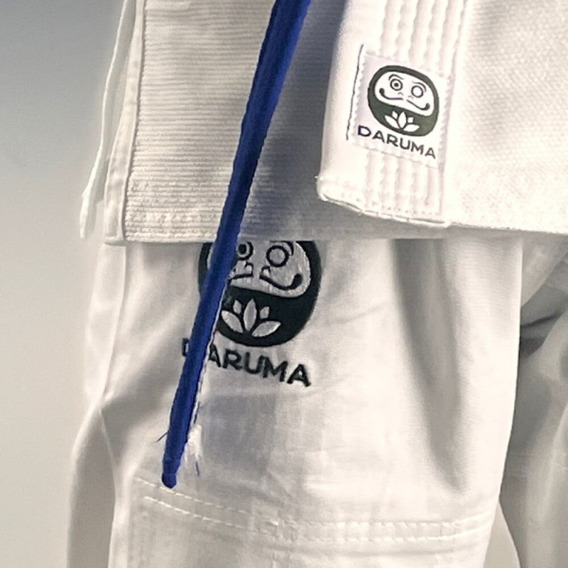 Kimono JJB Femme Daruma Green Store | Coton Bio | Blanc