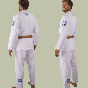 Kimono JJB Bambou Daruma Green Store | Classic | Blanc/Bleu