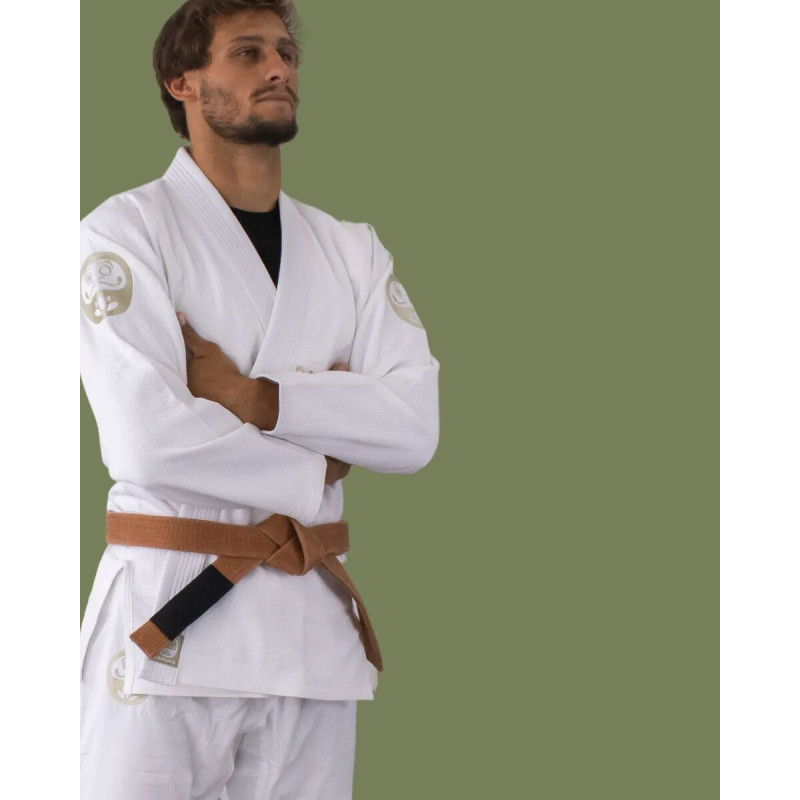 Kimono JJB Bambou Daruma Green Store | Classic | Blanc