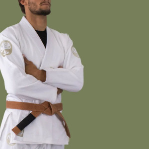 Kimono JJB Bambou Daruma Green Store | Classic | Blanc