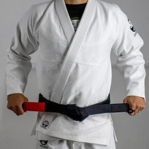 Kimono JJB Daruma Green Store | Lightweight Coton Bio | Blanc