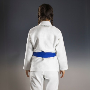 Kimono JJB Femme Daruma Green Store | Coton Bio | Blanc