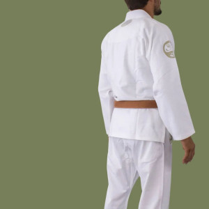 Kimono JJB Bambou Daruma Green Store | Classic | Blanc