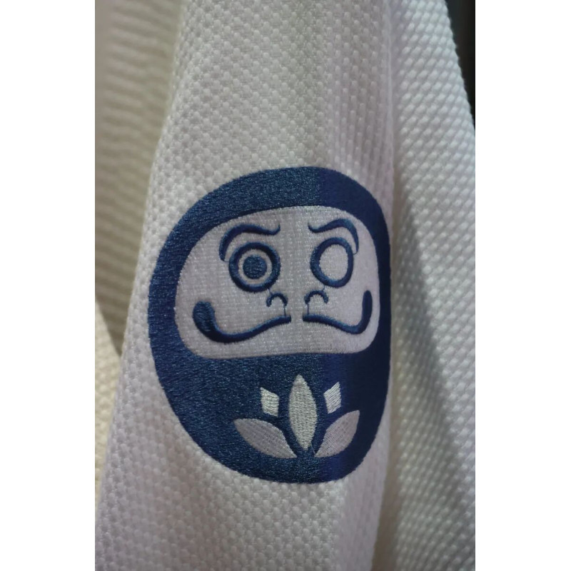 Kimono JJB Bambou Daruma Green Store | Classic | Blanc/Bleu