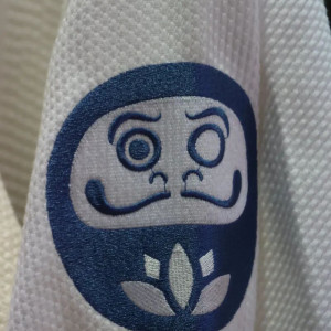 Kimono JJB Bambou Daruma Green Store | Classic | Blanc/Bleu
