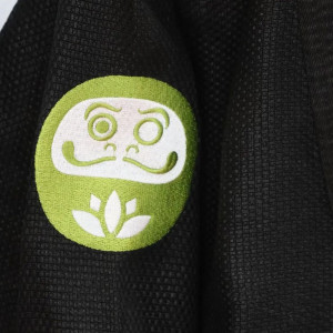 Kimono JJB Daruma Green Store | 100% Hemp | Noir