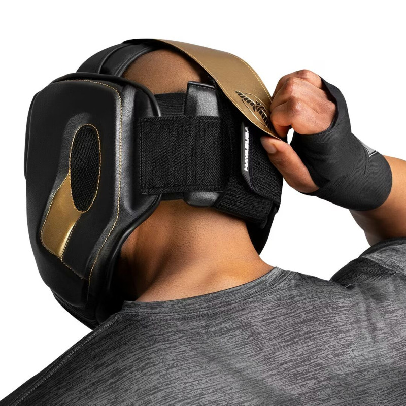 Casque MMA Hayabusa | Noir/Or | T3