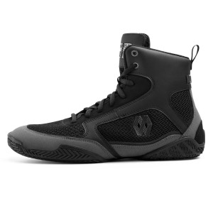 Chaussures de Boxe Hayabusa | Noir/Gris | Mayweather Champ