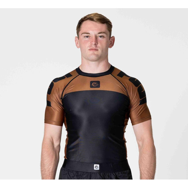 Rashguard Fuji Sports | Marron | Competition Ranked | IBJJF
