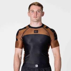 Rashguard Fuji Sports | Marron | Competition Ranked | IBJJF