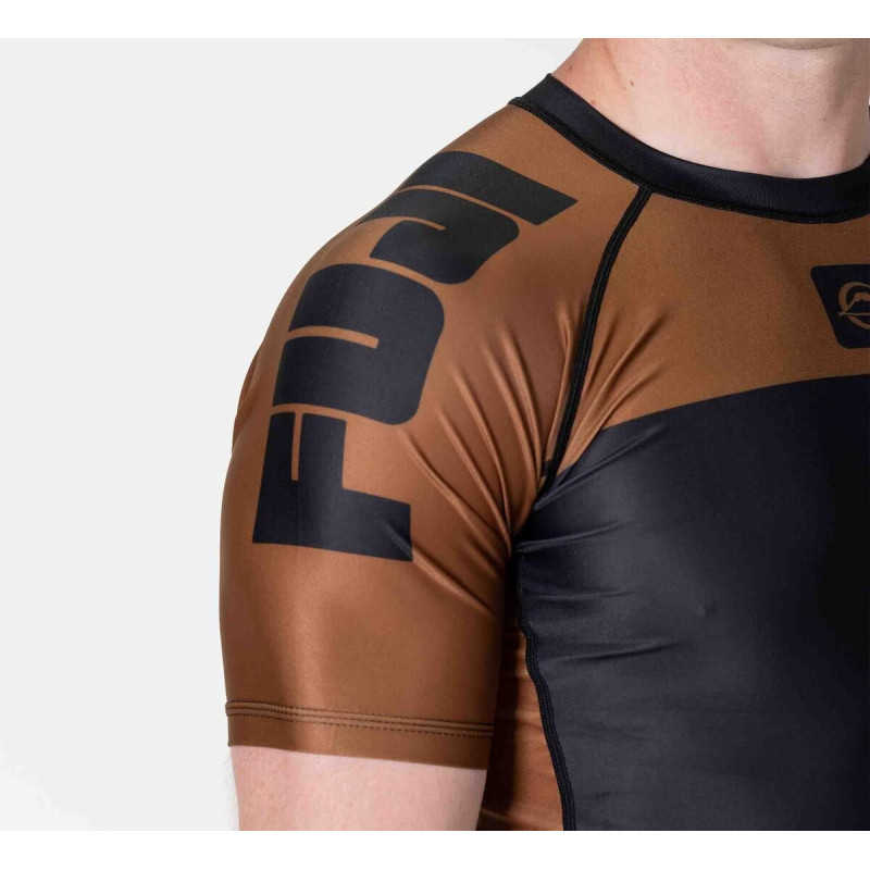 Rashguard Fuji Sports | Marron | Competition Ranked | IBJJF