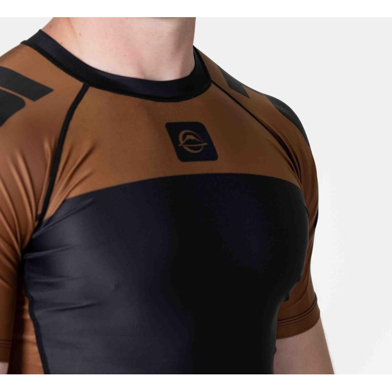 Rashguard Fuji Sports | Marron | Competition Ranked | IBJJF
