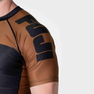 Rashguard Fuji Sports | Marron | Competition Ranked | IBJJF