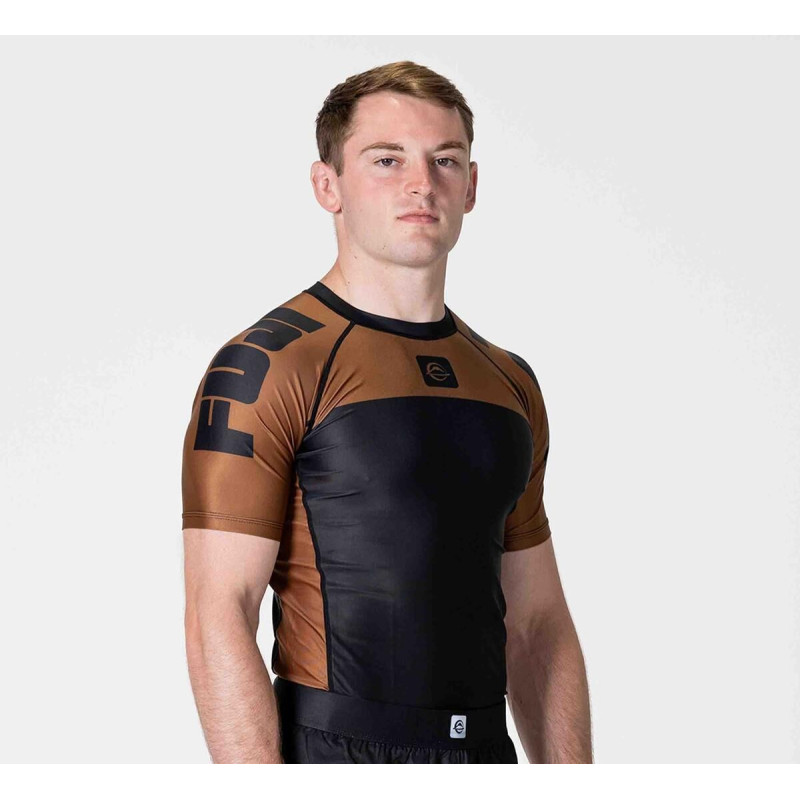 Rashguard Fuji Sports | Marron | Competition Ranked | IBJJF