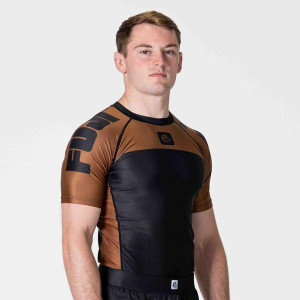 Rashguard Fuji Sports | Marron | Competition Ranked | IBJJF