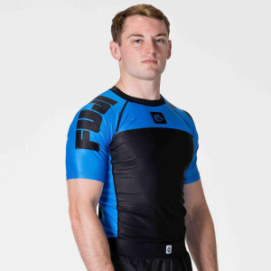 Rashguard Fuji Sports | Bleu | Competition Ranked | IBJJF