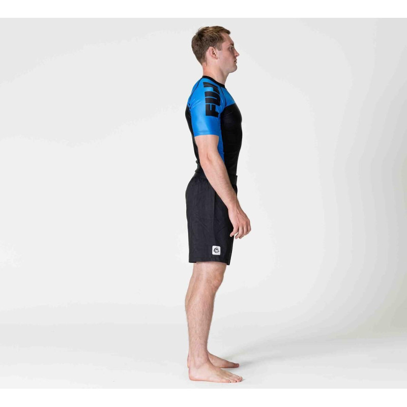 Rashguard Fuji Sports | Bleu | Competition Ranked | IBJJF