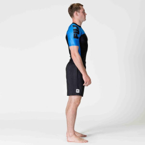 Rashguard Fuji Sports | Bleu | Competition Ranked | IBJJF
