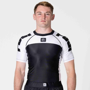 Rashguard Fuji Sports | Blanc | Competition Ranked | IBJJF