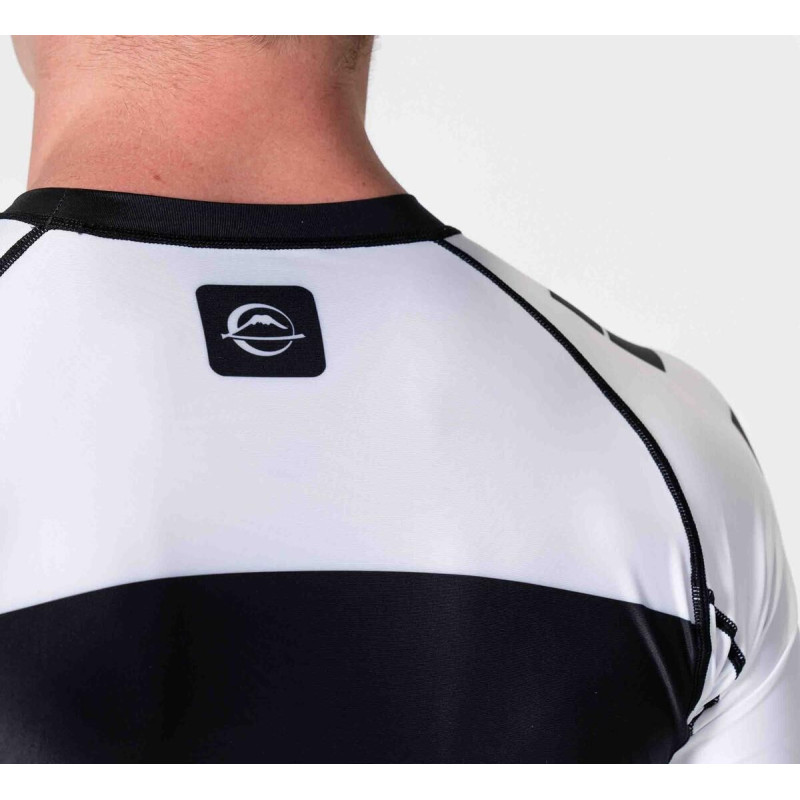 Rashguard Fuji Sports | Blanc | Competition Ranked | IBJJF