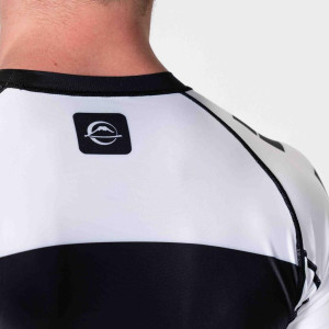 Rashguard Fuji Sports | Blanc | Competition Ranked | IBJJF
