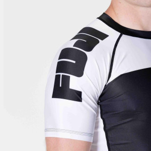 Rashguard Fuji Sports | Blanc | Competition Ranked | IBJJF