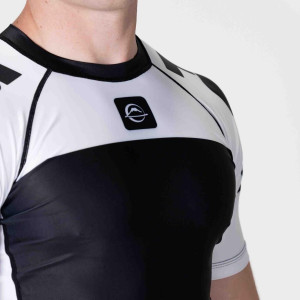 Rashguard Fuji Sports | Blanc | Competition Ranked | IBJJF