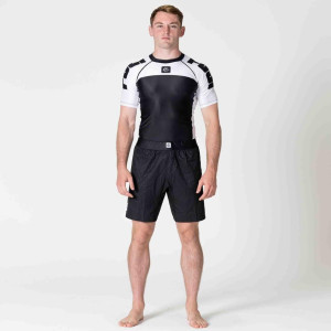 Rashguard Fuji Sports | Blanc | Competition Ranked | IBJJF