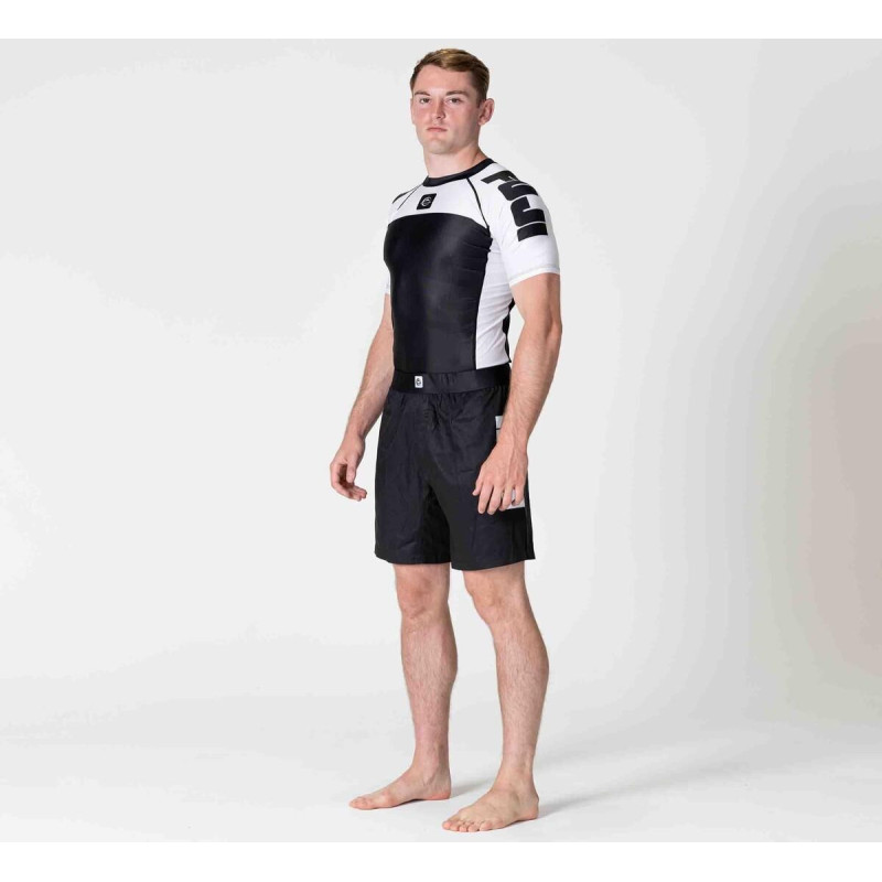 Rashguard Fuji Sports | Blanc | Competition Ranked | IBJJF