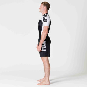 Rashguard Fuji Sports | Blanc | Competition Ranked | IBJJF